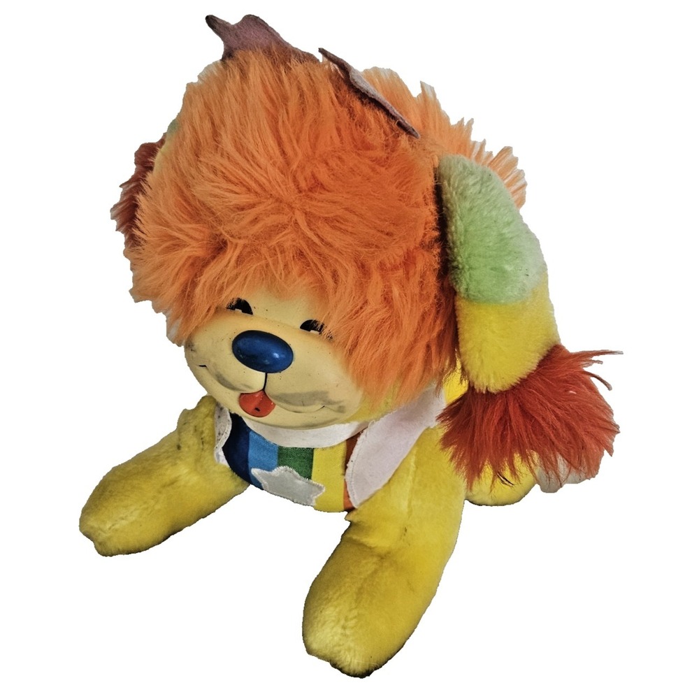 VINTAGE!  🌈 1983 Hallmark Mattel Rainbow Brite Puppy Plush Dog 12"